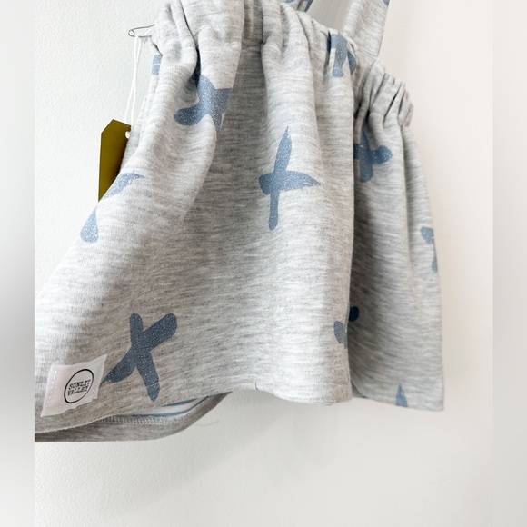 NWT - Handmade Suspender Skirt - Grey/Blue - Size: 2-3T - Picture 2 of 5